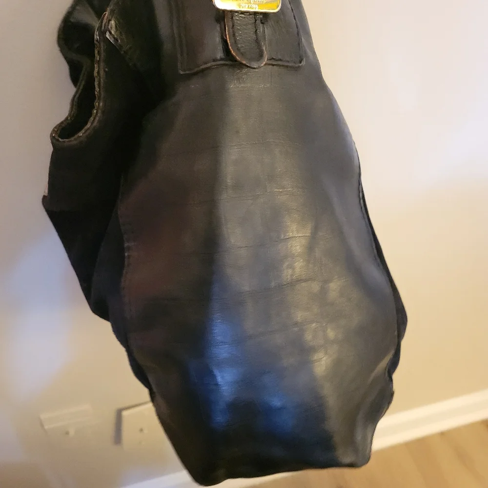 KATE SPADE CROC EMBOSSED, SUEDE & LEATHER 12IN 12IN HOBO BAG - Picture 9 of 12